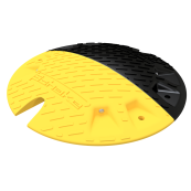 Speed bump | type Nox | end piece | yellow | height: 50 mm